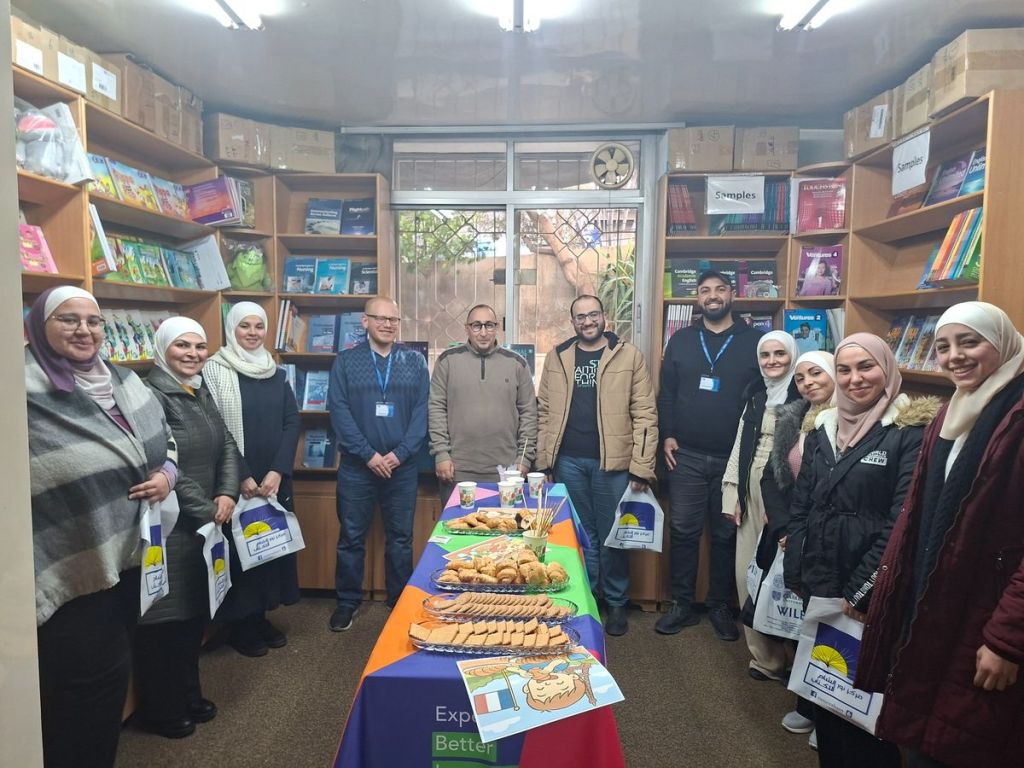 ELT Teachers Space Archive gathering at Nouresham Book Centre Tea and English session