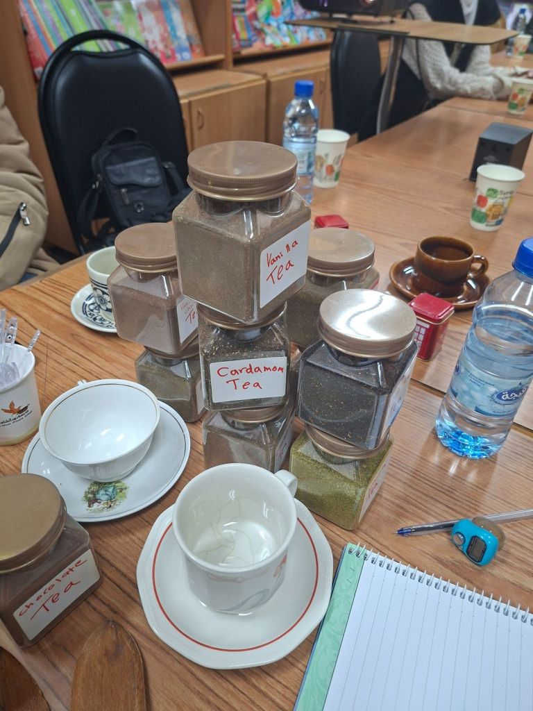 Tea and English professional development event at Nouresham Book Centre Teachers Space Archive