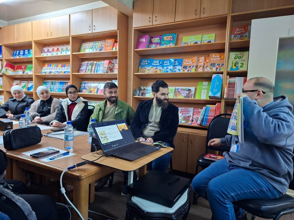 Educators sharing ideas and classroom strategies at the Teachers Space 2026 event