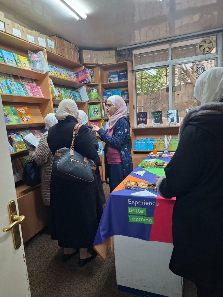 Teachers discussing learning resources and educational tools at Teachers Space 2026